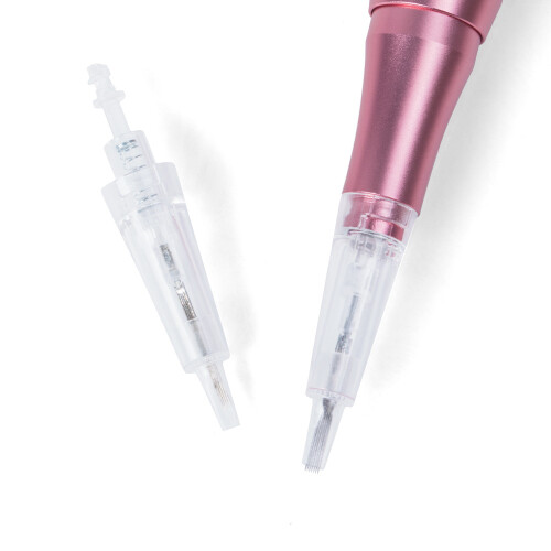 Permanent Makeup Tattoo Machine Pen with 10 Needles for Eyebrows Lips 2