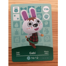 Animal Crossing Amiibo Cards ~156 Gabi
