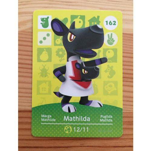 Animal Crossing Amiibo Cards ~162 Mathilda