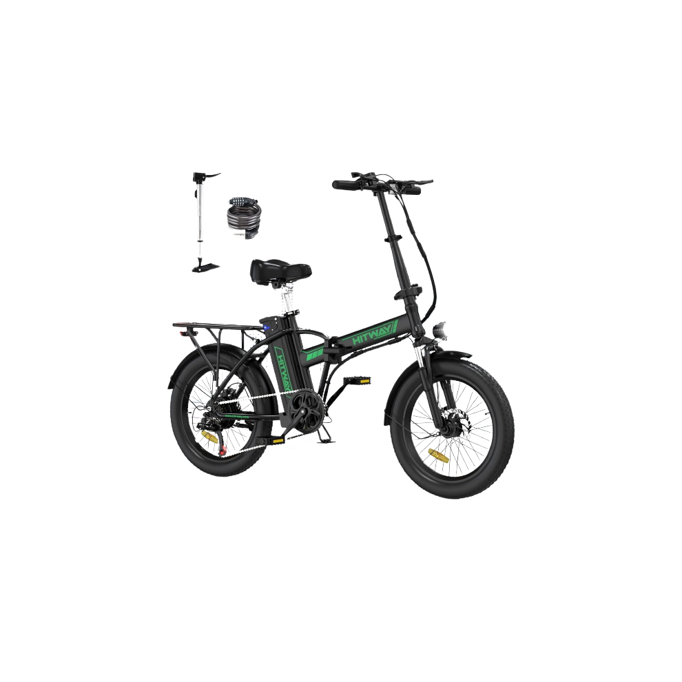 Electric Bike Folding  BK11, 20 Fat Tire E Bike 250W 36V/11.2Ah