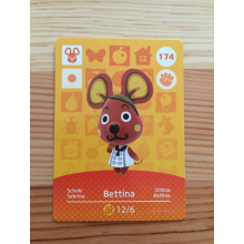 Animal Crossing Amiibo Cards ~174 Bettina