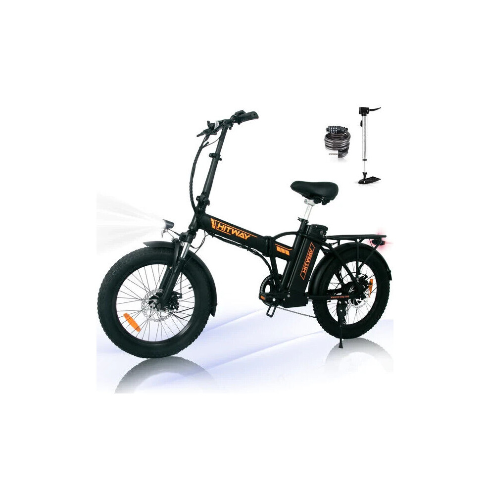 Electric Bike Folding  BK11, 20 Fat Tire E Bike 250W 36V/11.2Ah