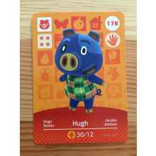 Animal Crossing Amiibo Cards ~178 Hugh