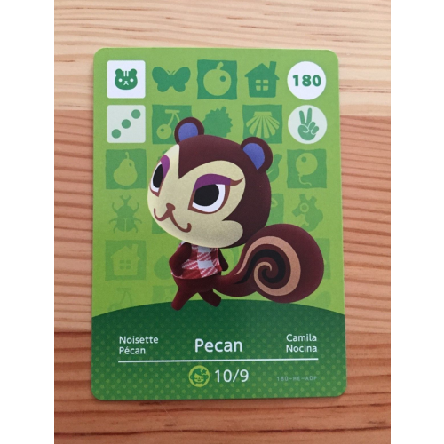 Animal Crossing Amiibo Cards ~180 Pecan