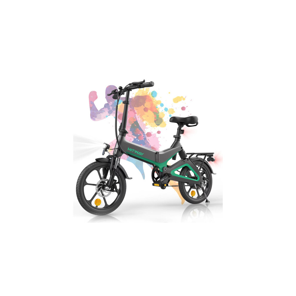 HITWAY E-Bike BK2 Folding Electric Bike 250W 16 Pedelec 35-70km Scope -UK Stock