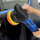 920 Dual Action Polisher Orbit 12mm Auto Polisher DA Car Polisher for Home DIY Polisher with Waxing Polishing Pads Set 10
