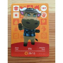 Animal Crossing Amiibo Cards ~187 Vic