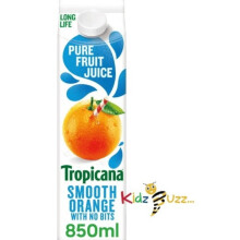 Tropicana Long Life Smooth Orange Fruit Juice 850Ml x6