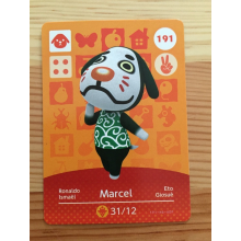 Animal Crossing Amiibo Cards ~191 Marcel