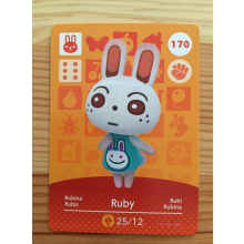 Animal Crossing Amiibo Cards ~170 Ruby