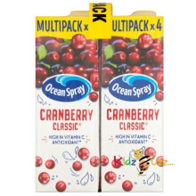 Ocean Spray Cranberry Classic Juice Drink 4 X 1 Litre