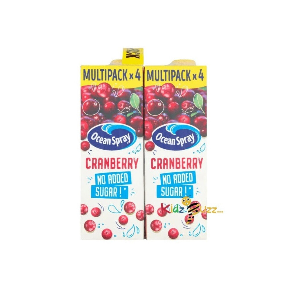 Ocean Spray Cranberry Classic Light Juice Drink 4 X 1 Litre