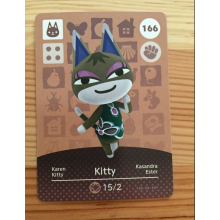 Animal Crossing Amiibo Cards ~166 Kitty