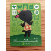 Animal Crossing Amiibo Cards ~168 Nan