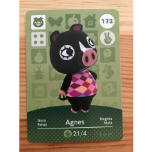 Animal Crossing Amiibo Cards ~172 Agnes