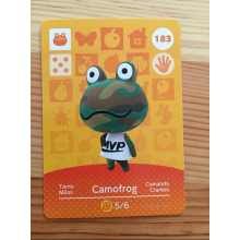 Animal Crossing Amiibo Cards ~183 Camofrog