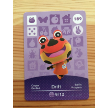 Animal Crossing Amiibo Cards ~189 Drift