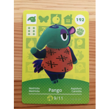 Animal Crossing Amiibo Cards ~192 Pango