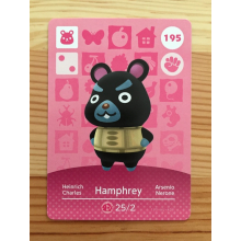 Animal Crossing Amiibo Cards ~195 Hamphrey