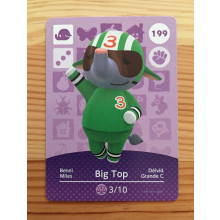 Animal Crossing Amiibo Cards ~199 Big Top