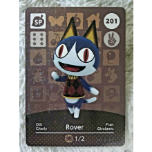 Animal Crossing Amiibo Cards ~201 Rover