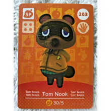 Animal Crossing Amiibo Cards ~203 Tom Nook