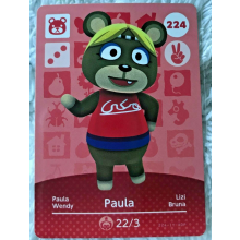 Animal Crossing Amiibo Cards ~224 Paula