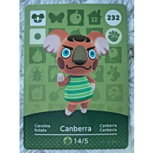 Animal Crossing Amiibo Cards ~232 Canberra