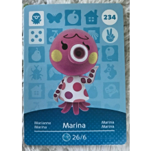 Animal Crossing Amiibo Cards ~234 Marina
