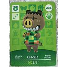Animal Crossing Amiibo Cards ~235 Crackle