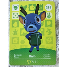 Animal Crossing Amiibo Cards ~237 Bam
