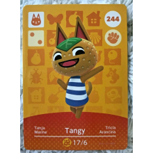 Animal Crossing Amiibo Cards ~244 Tangy
