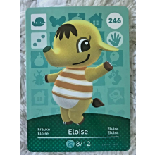 Animal Crossing Amiibo Cards ~246 Eloise