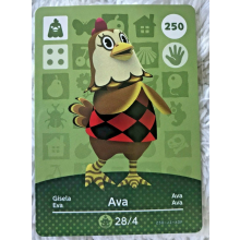 Animal Crossing Amiibo Cards ~250 Ava