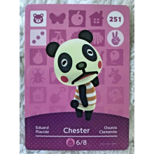 Animal Crossing Amiibo Cards ~251 Chester