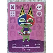 Animal Crossing Amiibo Cards ~259 Stinky