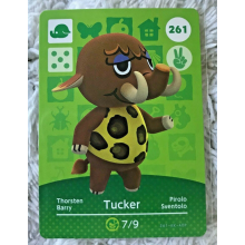 Animal Crossing Amiibo Cards ~261 Tucker