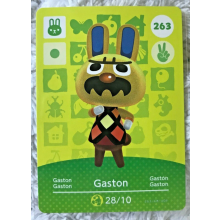 Animal Crossing Amiibo Cards ~263 Gaston