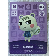 Animal Crossing Amiibo Cards ~264 Marshal