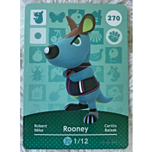 Animal Crossing Amiibo Cards ~270 Rooney