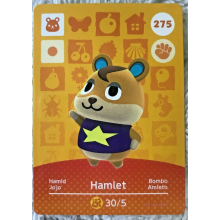 Animal Crossing Amiibo Cards ~275 Hamlet