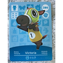 Animal Crossing Amiibo Cards ~280 Victoria