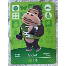 Animal Crossing Amiibo Cards ~282 Violet