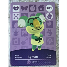 Animal Crossing Amiibo Cards ~281 Lyman