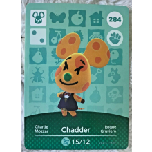 Animal Crossing Amiibo Cards ~284 Chadder