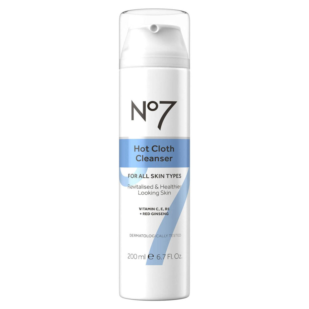 No7 Hot Cloth Cleanser 200ml