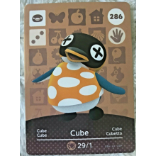 Animal Crossing Amiibo Cards ~286 Cube