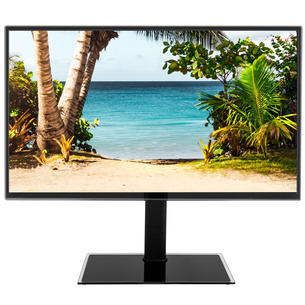 TV Stand Bracket Desk Top Monitor Table Mount VESA For 32-55 inch TV
