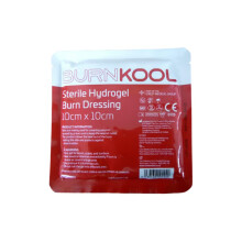 First Aid Burn Gel Sterile Cooling Emergency Scalds Care Dressing 10cm