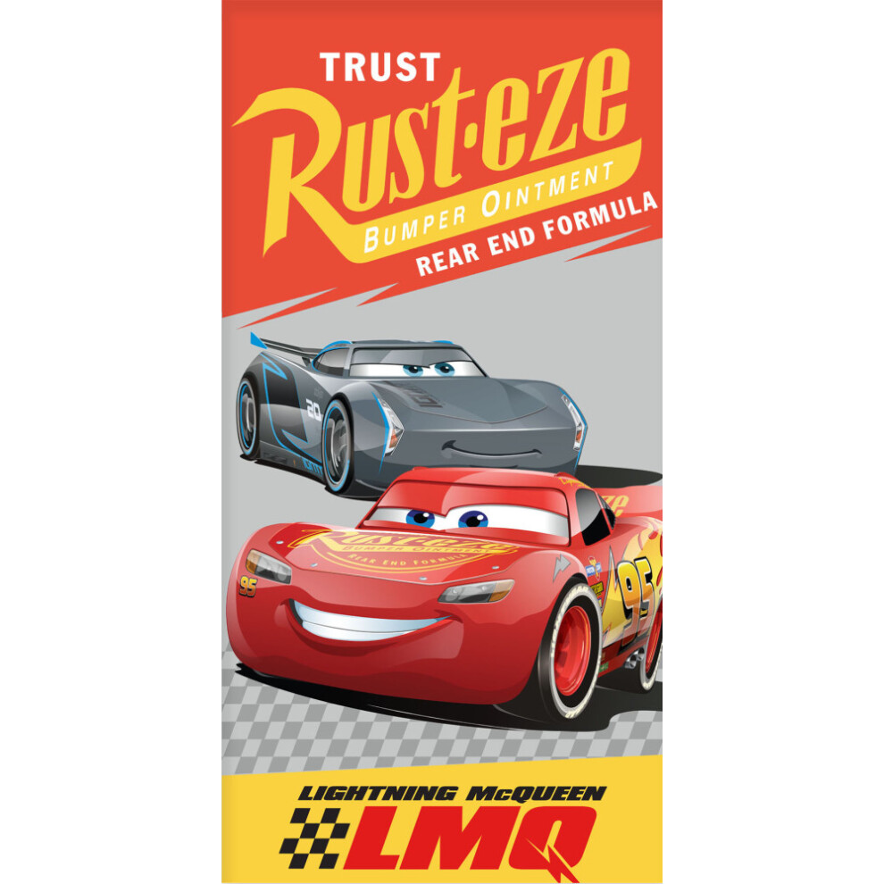 Disney Cars Lightning McQueen Bath Beach towel 140 x 70 cm 100% COTTON